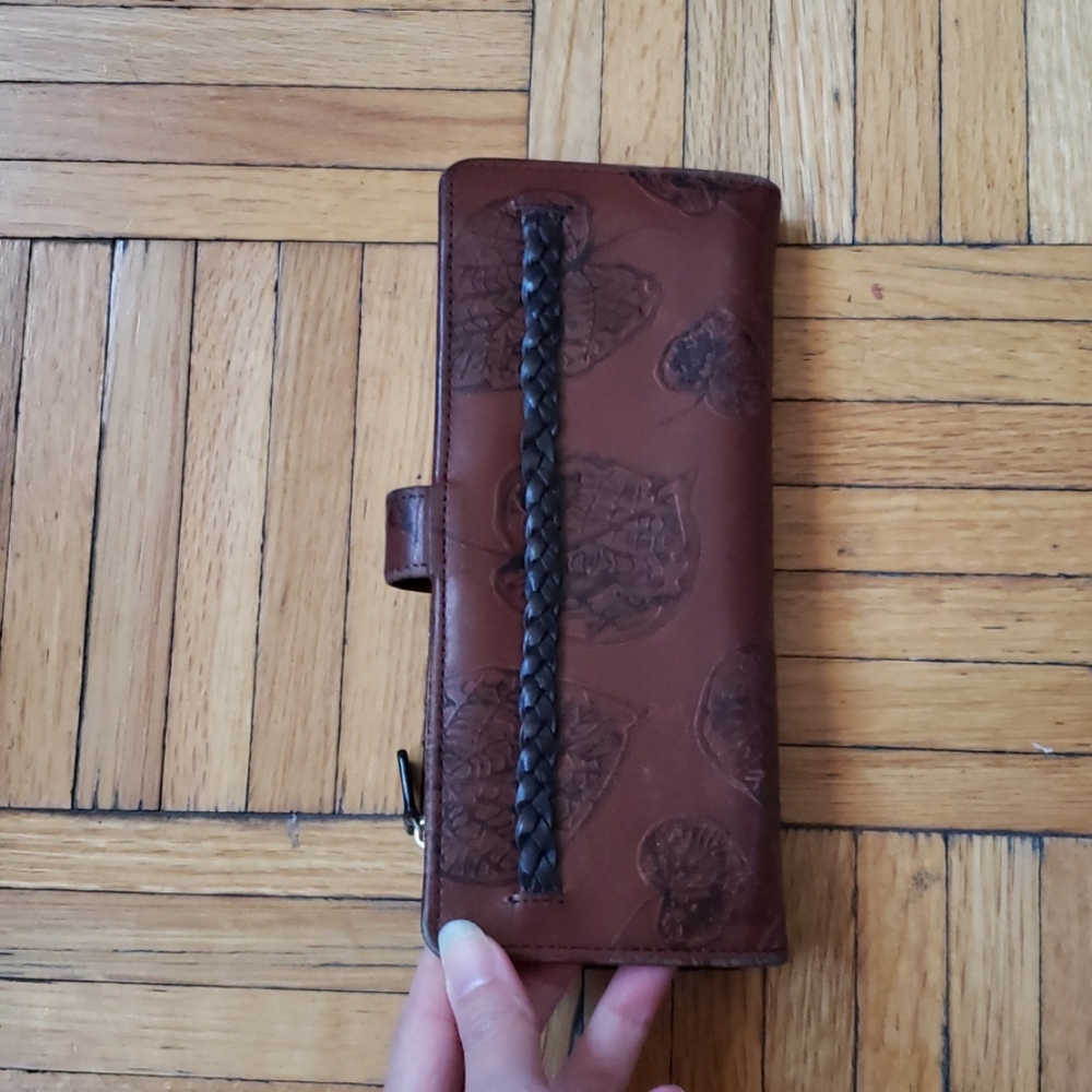 Hi Design Vintage Leaf Wallet - Picture 4 of 8